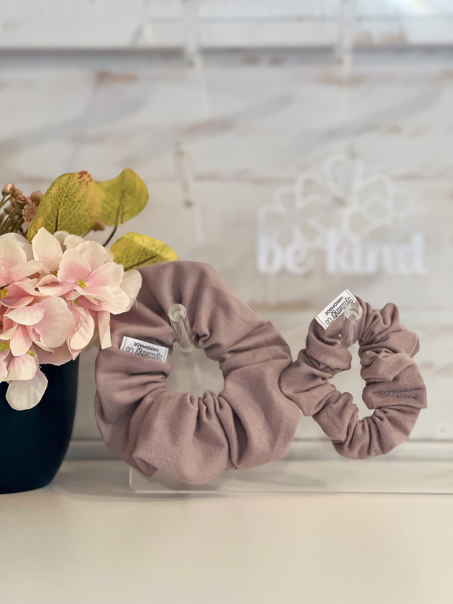 Dusty Rose -  Handmade Scrunchie