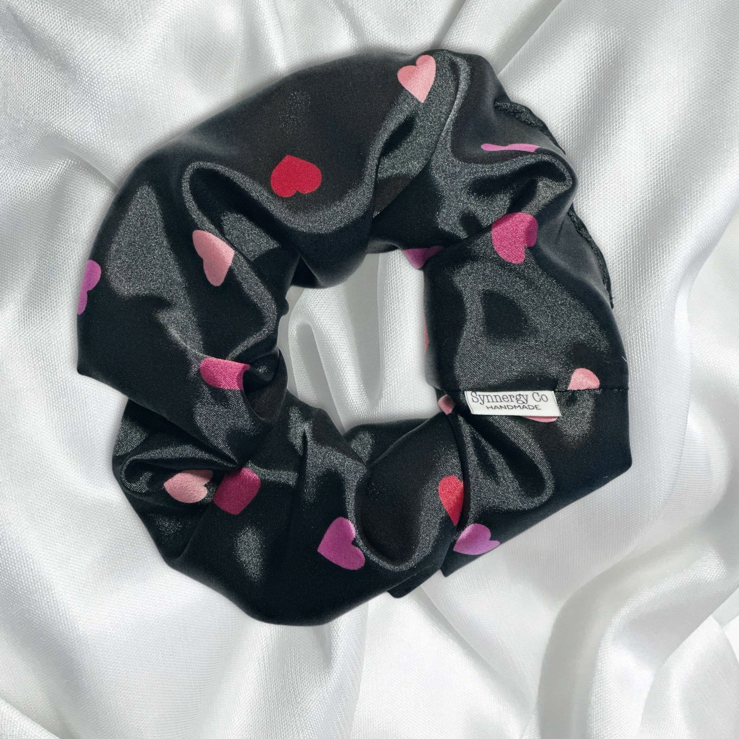 All the hearts -  Handmade Scrunchie