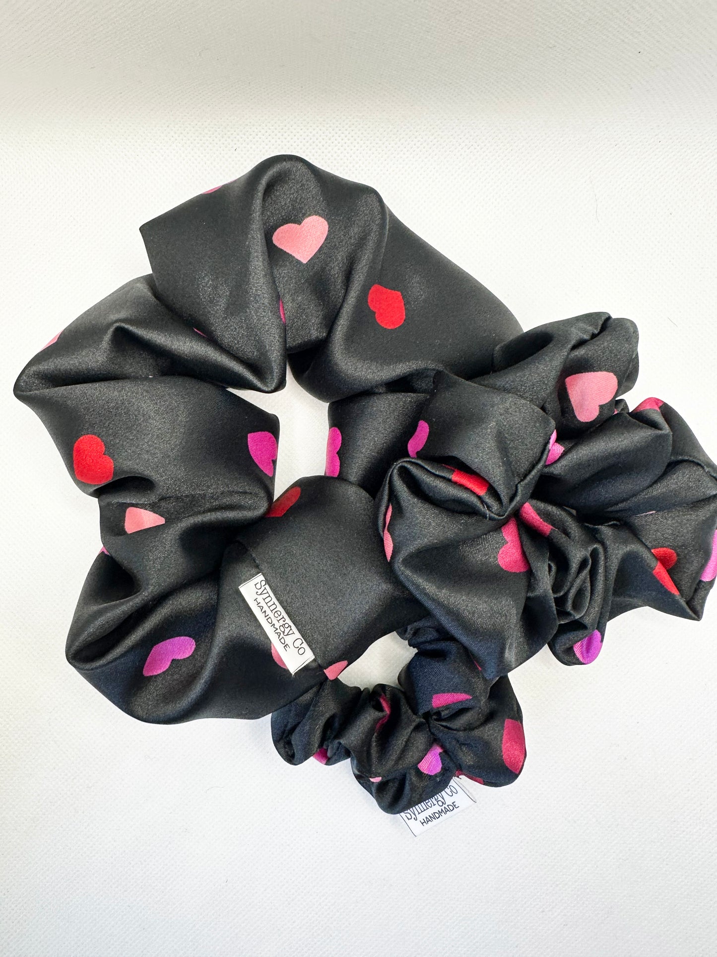 All the hearts -  Handmade Scrunchie