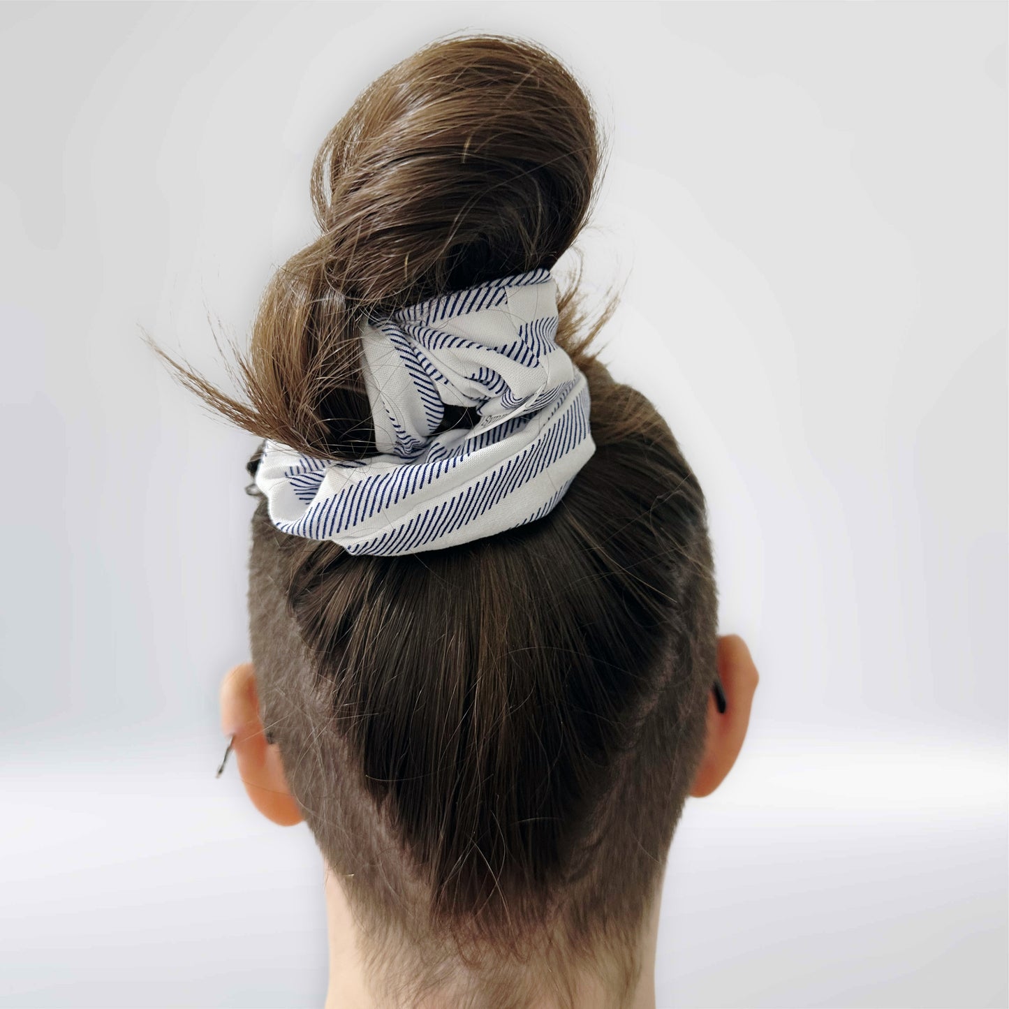 Coastal Stripes -  Handmade Scrunchie