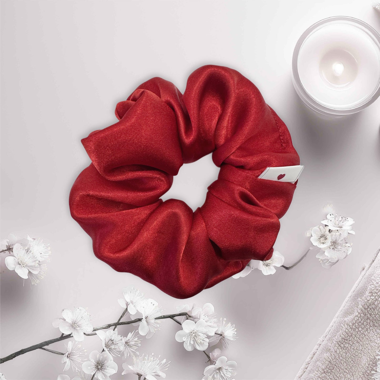 Ruby Lux -  Handmade Scrunchie