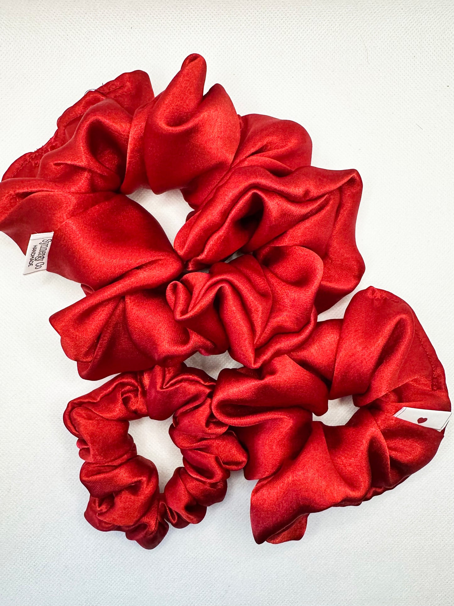 Ruby Lux -  Handmade Scrunchie